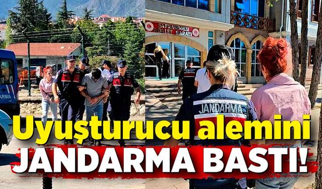 Uyuşturucu alemine Jandarma baskını