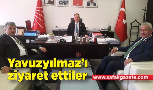 Yavuzyılmaz’ı ziyaret ettiler