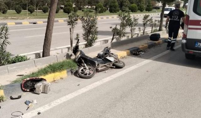 Karabük'te bisiklet sürücüsü otomobille çarpıştı