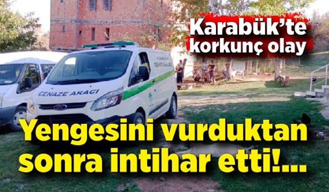 Yengesini vurduktan sonra intihar etti