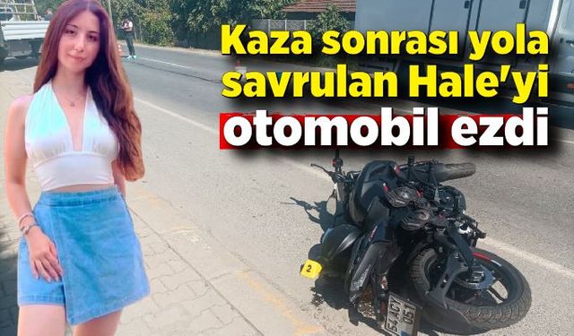 20 yaşındaki motosikletli genç kızın feci ölümü