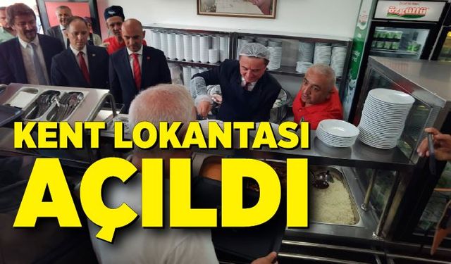 Zonguldak Belediyesi Kent Lokantası hizmete açıldı