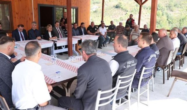 Köylülerin dertleri dinlenip sorunlara çözüm bulundu