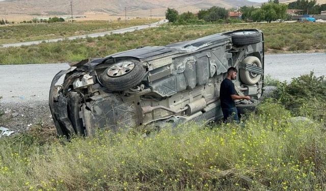 Şarampole devrilen minibüste 1 kişi öldü, 2 kişi yaralandı