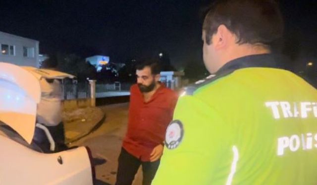 'Müşterim çağırdı, 2 tane içtim' dedi, polise yalvardı