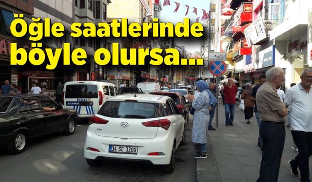 Öğle saatlerinde böyle olursa…