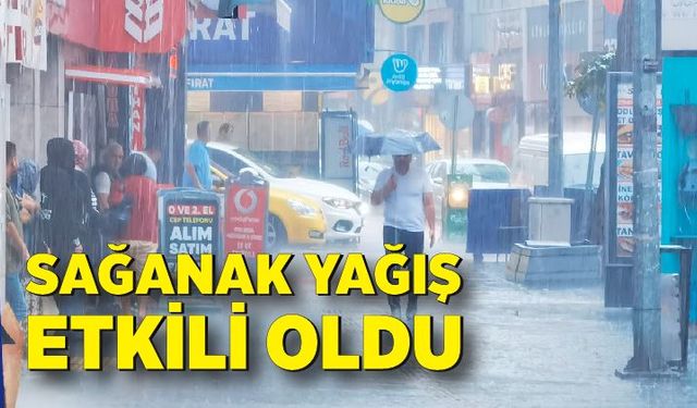 Zonguldak'ta yağmur etkili oldu, vatandaşlar sığınacak yer aradı