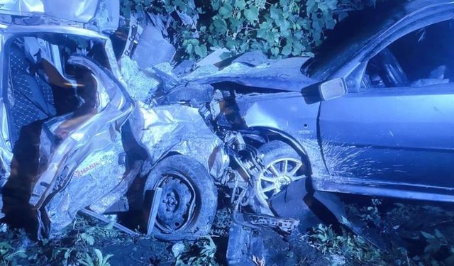 Samsun'da trafik kazası: 1 ölü, 7 yaralı