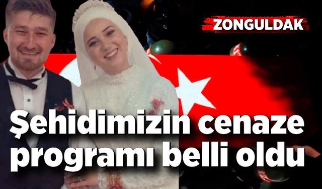 Şehidimiz Uzman Çavuş Ömer Eroğlu'nun cenaze programı belli oldu