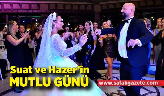 Suat ve Hazer’in mutlu günü