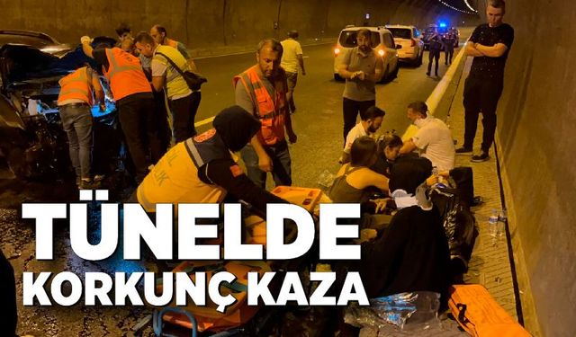 Tünelin acil çıkış kapısına çarptı: Baba gözyaşlarını tutamadı