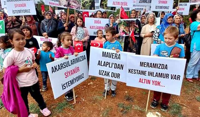 Alaplı’daki protesto eylemlerine destek büyüyor