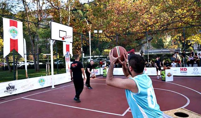 Zonguldak 3x3 Sokak Basketbolu Turnuvası başladı