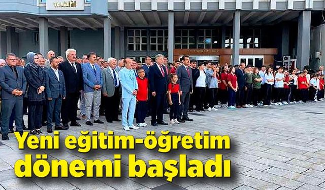 Zonguldak'ta 2024-2025 Eğitim Öğretim dönemi başladı