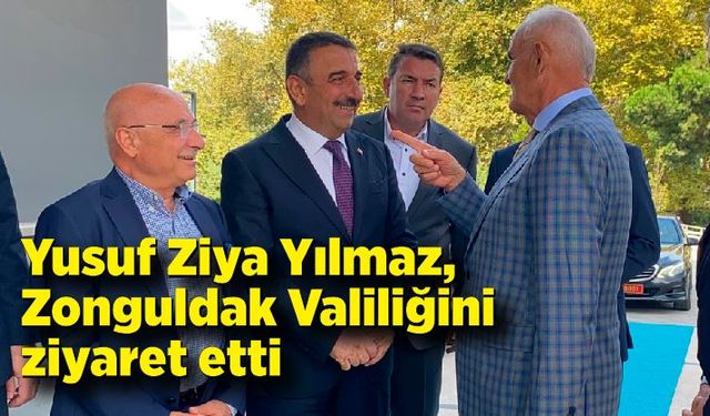 Yusuf Ziya Yılmaz, Zonguldak Valiliği’nde