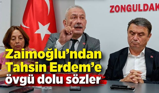 Zaimoğlu’ndan Tahsin Erdem’e övgü dolu sözler: “Verdiği sözlerin çoğunu yerine getirdi”