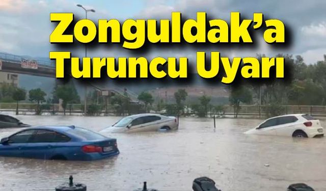 2 il için turuncu, 5 il için sarı kodlu sağanak yağış uyarısı