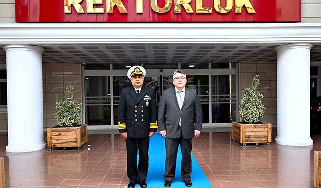 Kdz. Ereğli Bölge ve Garnizon Komutanı Albay Öztürk’ten Rektör Özölçer’e Ziyaret