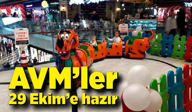 AVM’ler 29 Ekim’e hazır