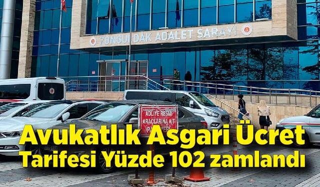 Avukatlık Asgari Ücret Tarifesi zamlandı