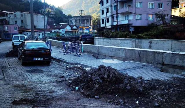 Kısa süre önce yapılmıştı, yeniden hasar gördü