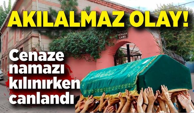 Akıllara durgunluk veren olay: Cenaze namazında tabuttan ses geldi, cemaat şoka girdi