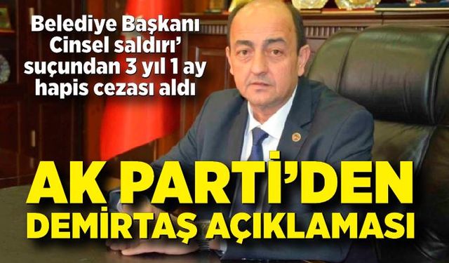 AK Parti'den Gökhan Mustafa Demirtaş ile ilgili açıklama