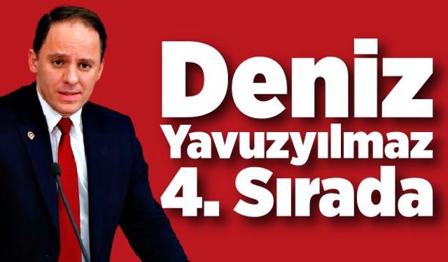 Deniz Yavuzyılmaz 4. Sırada