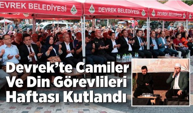 Devrek’te Camiler Ve Din Görevlileri Haftası Kutlandı