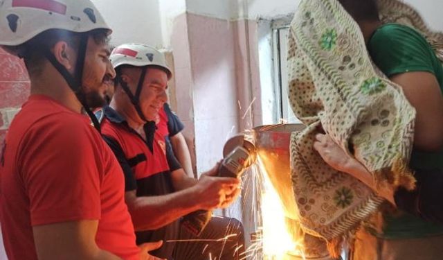 13 yaşındaki çocuk elini hamur makinesine sıkıştırdı