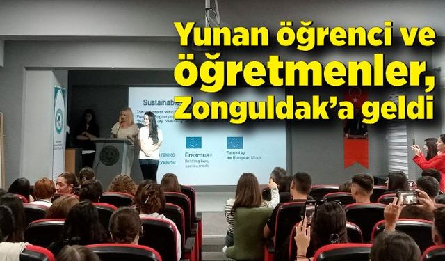 Yunanistan'dan Zonguldak'a geldiler