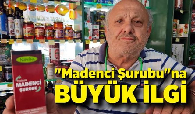 "Madenci Şurubu"na büyük ilgi