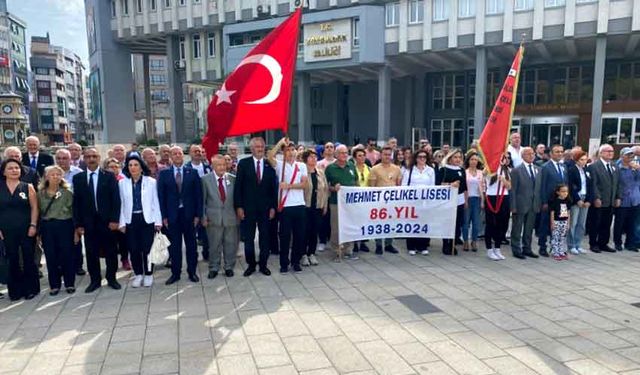 Mehmet Çelikel Lisesinin 86. Kuruluş Yıldönümünü kutladı