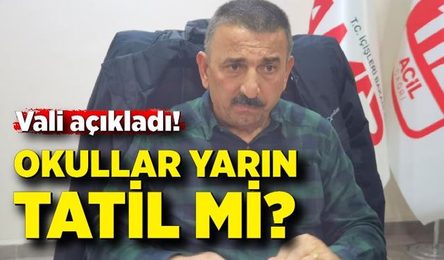 Hacıbektaşoğlu "Okullar ile ilgili kararı değerlendireceğiz"