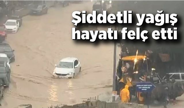 Yağış hayatı felç etti