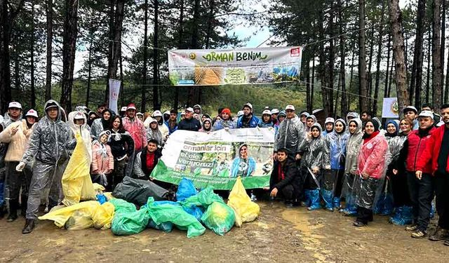 BEÜ'lü öğrenciler 'Orman Temizliği Etkinliği'ne katıldı