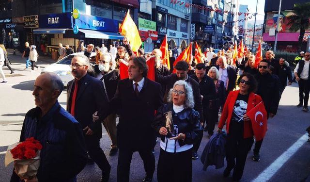 Zonguldak'ta İstikbal ve Cumhuriyet yürüyüşü gerçekleşti