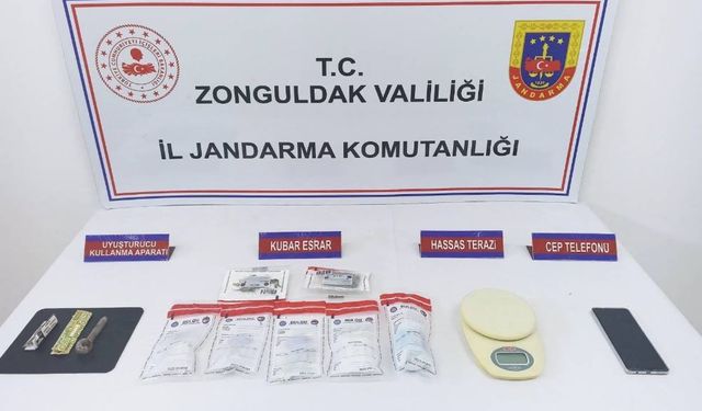 Alaplı’da bir evde uyuşturucu ele geçirdi: 1 kişi tutuklandı