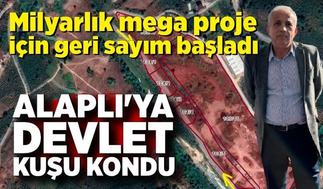 Alaplı'ya devlet kuşu kondu; Milyarlık proje için geri sayım başladı