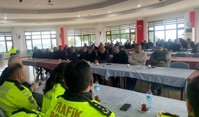 Zonguldak İl Emniyet Müdürlüğü’nden kış lastiği uyarısı