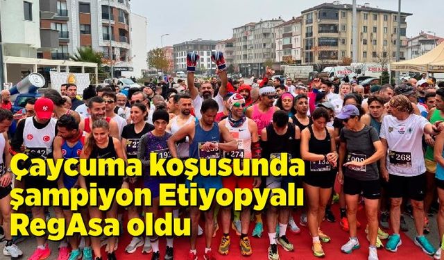 Çaycuma koşusunda şampiyon Etiyopyalı RegAsa oldu