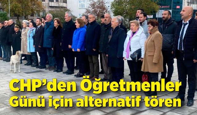 CHP’den Öğretmenler Günü için alternatif tören