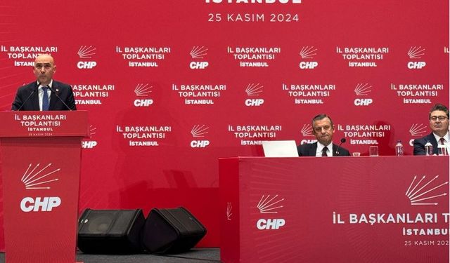 CHP İl Başkanı Dural İl Başkanları toplantısına katıldı