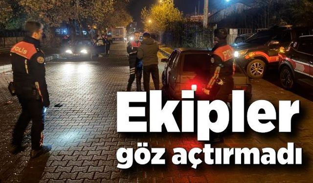 Ekipler göz açtırmadı