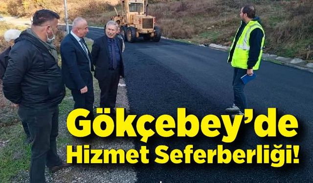 Gökçebey’de Köyler İçin Hizmet Seferberliği!