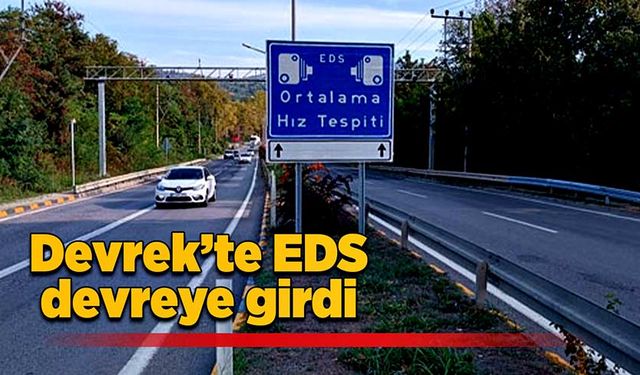 Devrek’te EDS devreye girdi