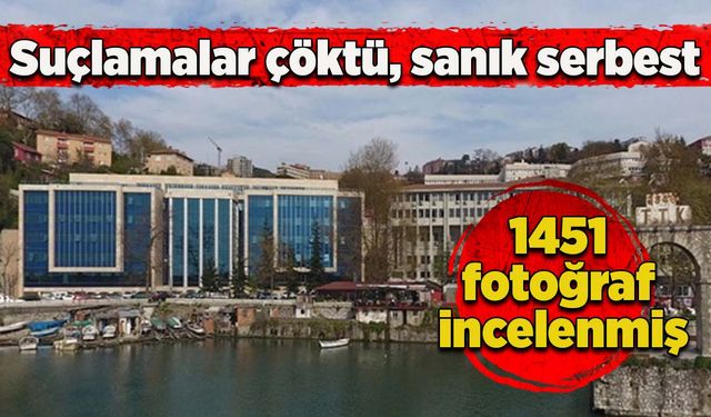 Suçlamalar çöktü, sanık serbest: 1451 fotoğraf incelenmiş