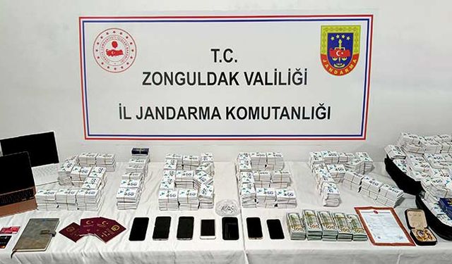 Zonguldak’ta dolandırıcılık operasyonu: Nakit, çelik kasa, binlerce SIM kart!