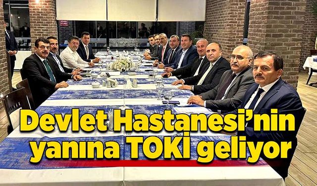 Devlet Hastanesi’nin yanına TOKİ geliyor