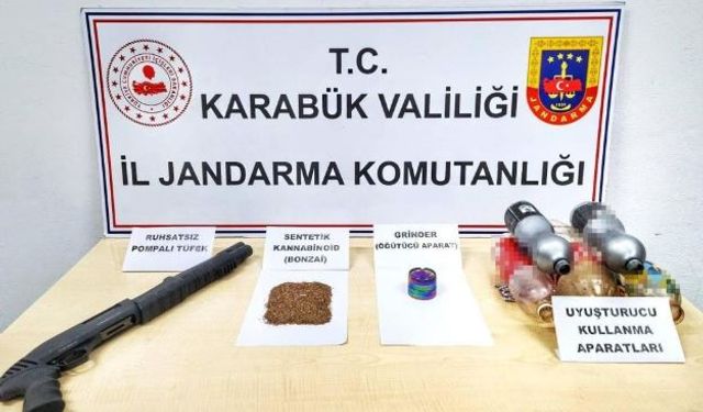 Karabük'te zehir operasyonu! 2 kişi yakalandı